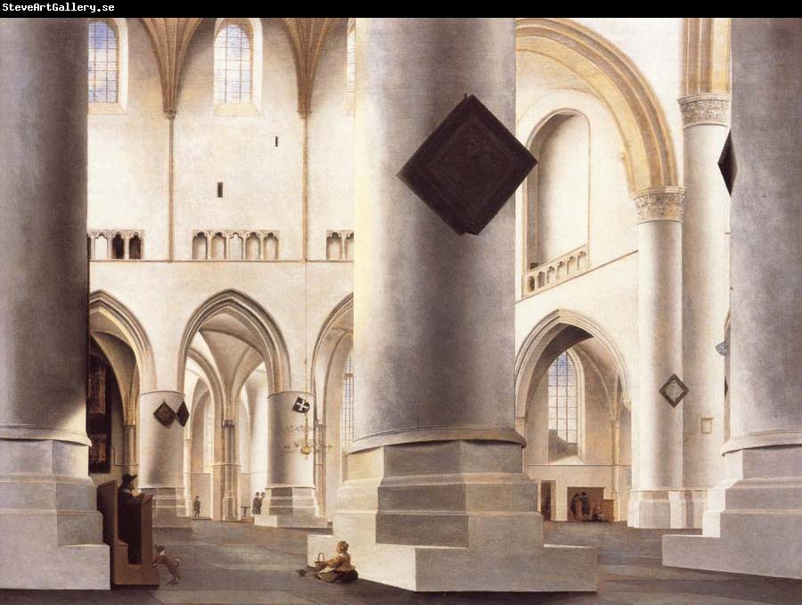 Pieter Saenredam THe Interior of the Grote Kerk,Haarlem